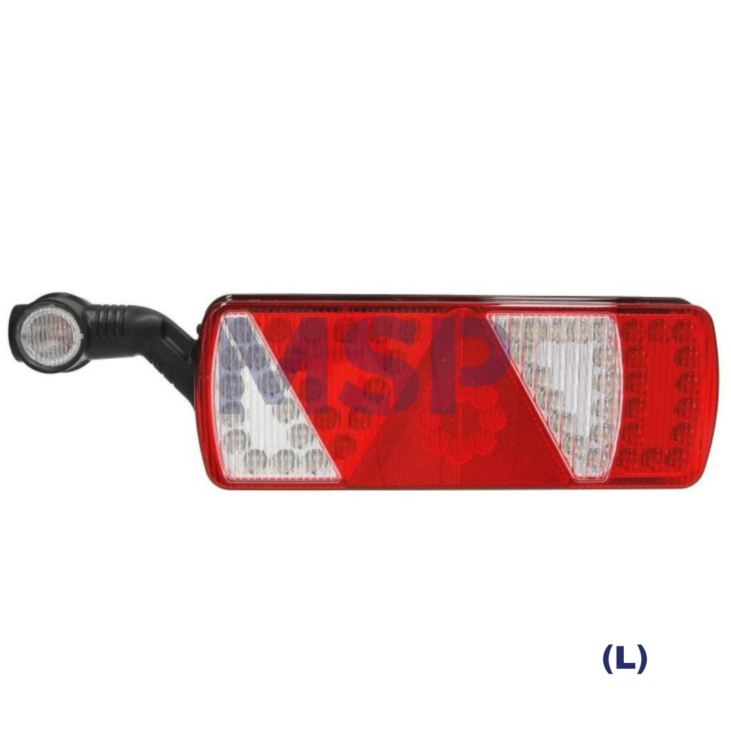 25-3820-517 / 511 Izquierda 7 pines con marcador de contorno y 2 x ASS2 / ECOLED / ASPOCK - MSP EXPORT