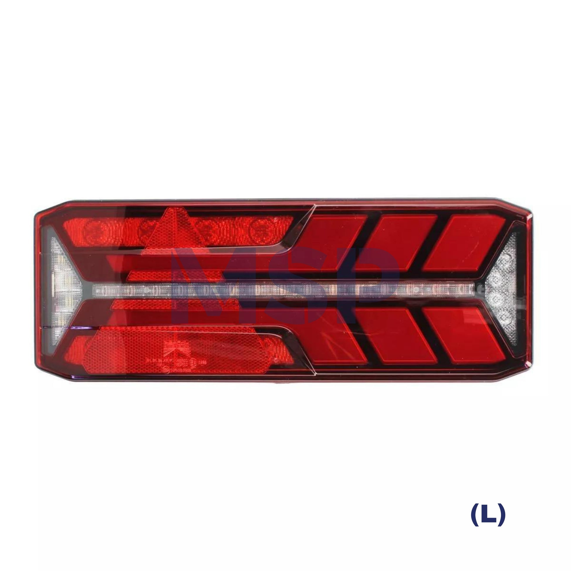 25-4123-017 / 011 Izquierda 7 Pin - Piloto Trasero Led / ECOLED-III / ASPOCK - MSP EXPORT