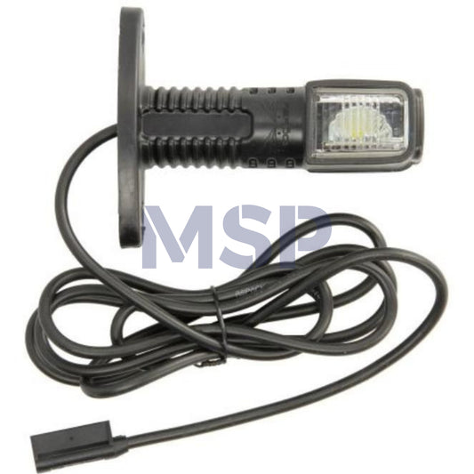 31-3104-057 / 054 Versión Corta Con Conexión P&R - Rojo/Blanco/Naranja - Derecha - Cable 2 m / SUPERPOINT-IV LED / ASPOCK - MSP EXPORT