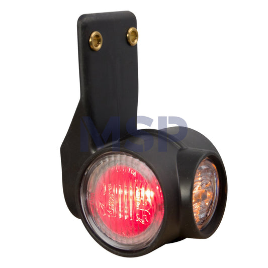 31-3364-027 / 024 Led - Versión Soporte Pendular Con Conexión P&R - Rojo/Blanco/Naranja - Derecha - Cable 1,5 m / SUPERPOINT-III / ASPOCK - MSP EXPORT