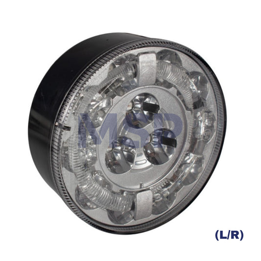 33-9200-007 / 001 Braspoint 98 - Luz trasera de freno e intermitente - 0,5 m con extremo abierto / BRASPOINT LED 12V-24V / ASPOCK - MSP EXPORT