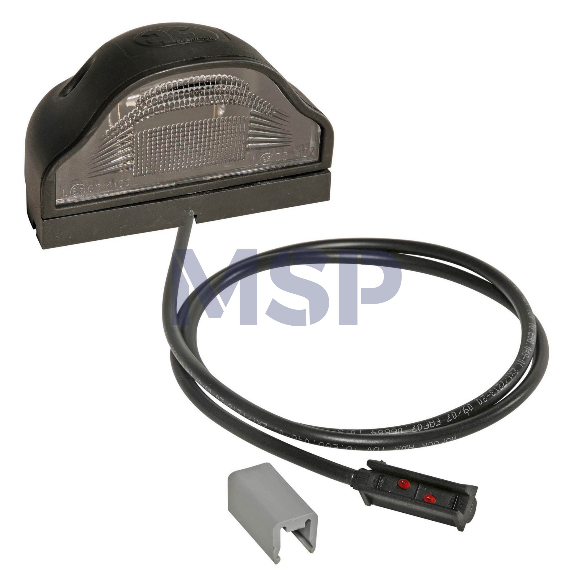 36-3004-047 / 044 Lámpara de matrícula con cable de 2,0 m / REGPONT / ASPOCK - MSP EXPORT