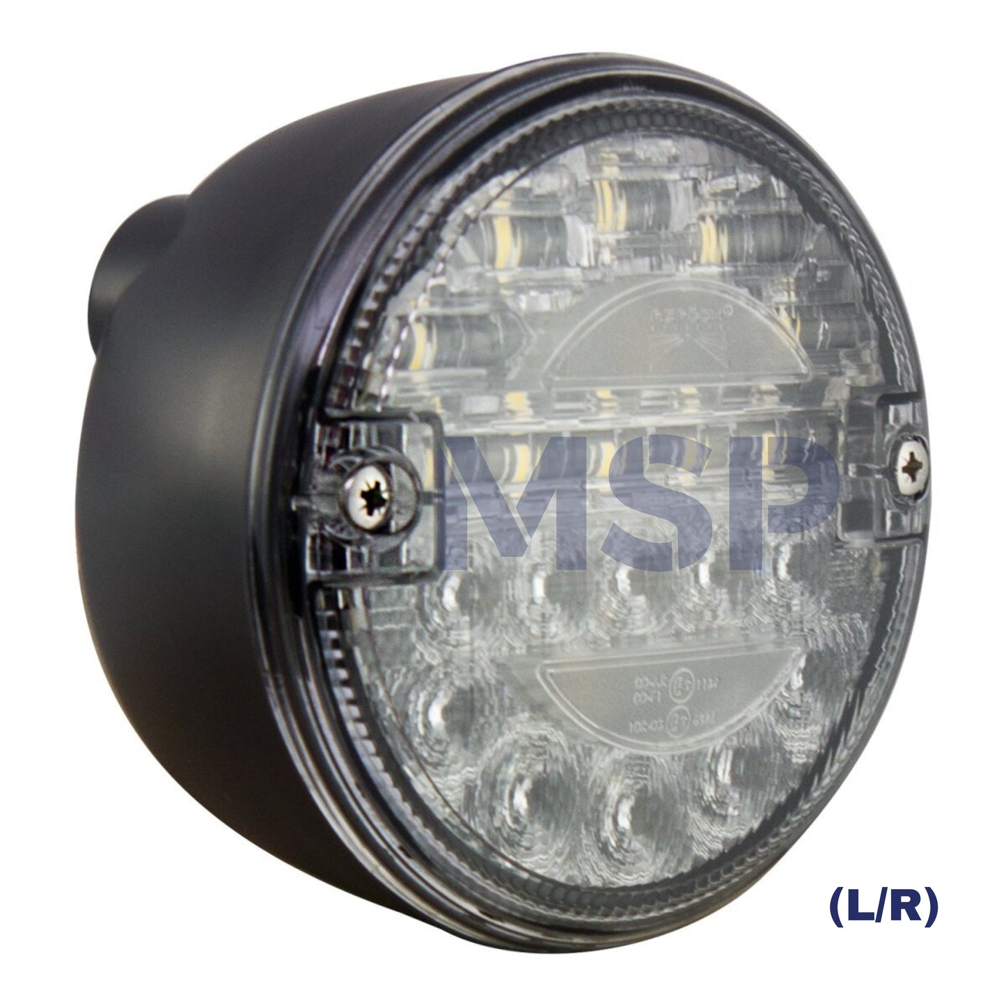39-7007-007 / 001 Lámpara antiniebla y de marcha atrás LED combinada, conector ASS2 de 7 pines / LÁMPARA DE 3 CÁMARAS-II LED / ASPOCK - EXPORTACIÓN MSP