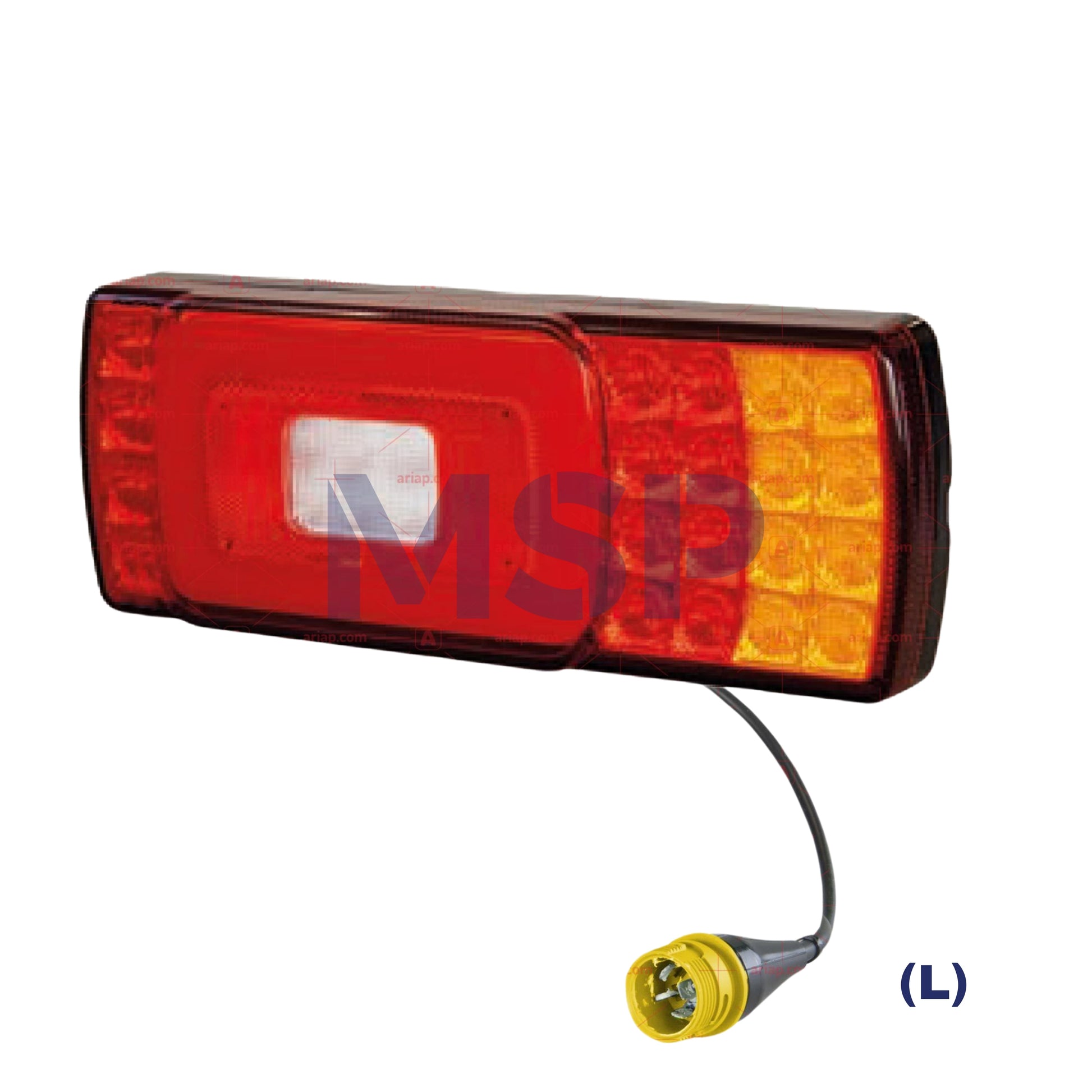 41-2011-011 Conector macho ASS2 de 7 pines izquierdo - 4 funciones / FABLED / ASPOCK - EXPORTACIÓN MSP