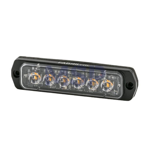 42-4054-021 Luz intermitente amarilla - Led - Modo 26 destellos - E R10/65-IP65-METAL-9-30 V-1,5 M / LUZ INTERMITENTE LED - 12V/24V / ASPOCK - MSP EXPORT