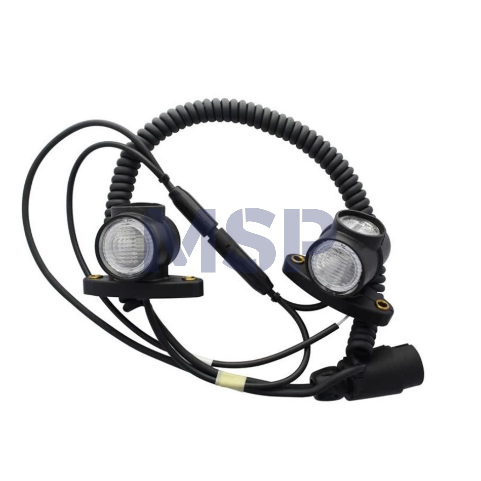 58-1955-007 / 004 Con 2 piezas Superpoint III LED, con salida adicional para lámpara giratoria / SUPERPOINT-II / ASPOCK - MSP EXPORT