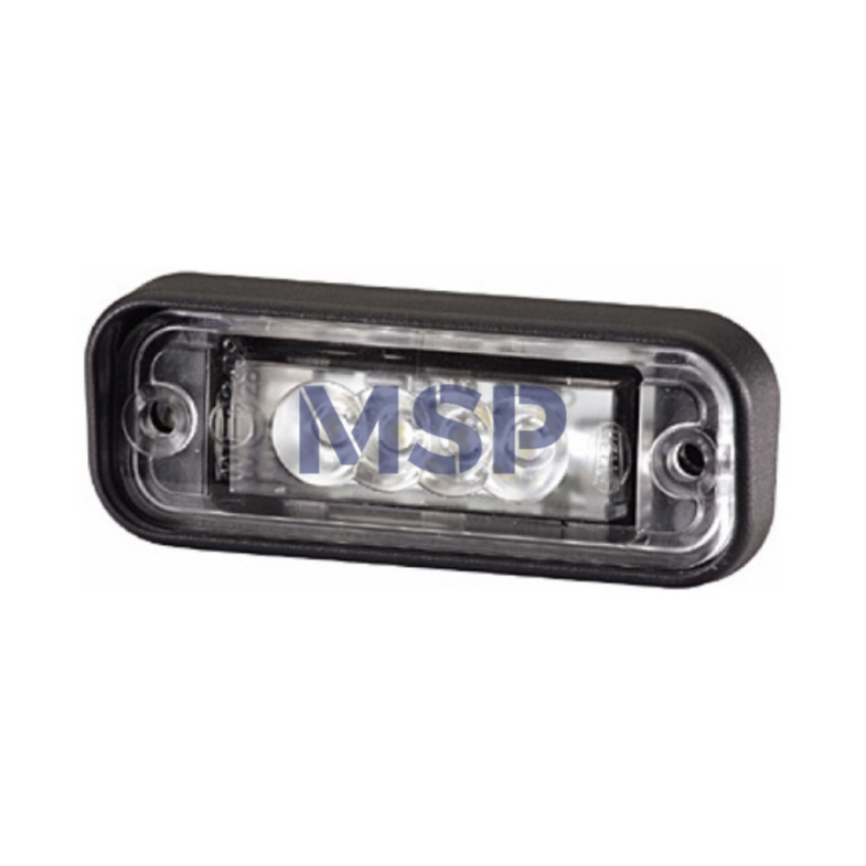 2KA 010 278-017 LED LICENSE PLATE LAMP RIGHT/LEFT / LICENSE PLATE LAMPS / HELLA