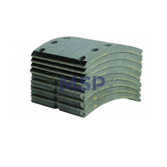 09.801.07.41.0 BRAKE PAD CAP 18 PIECE / BRAKE ELEMENTS / BPW