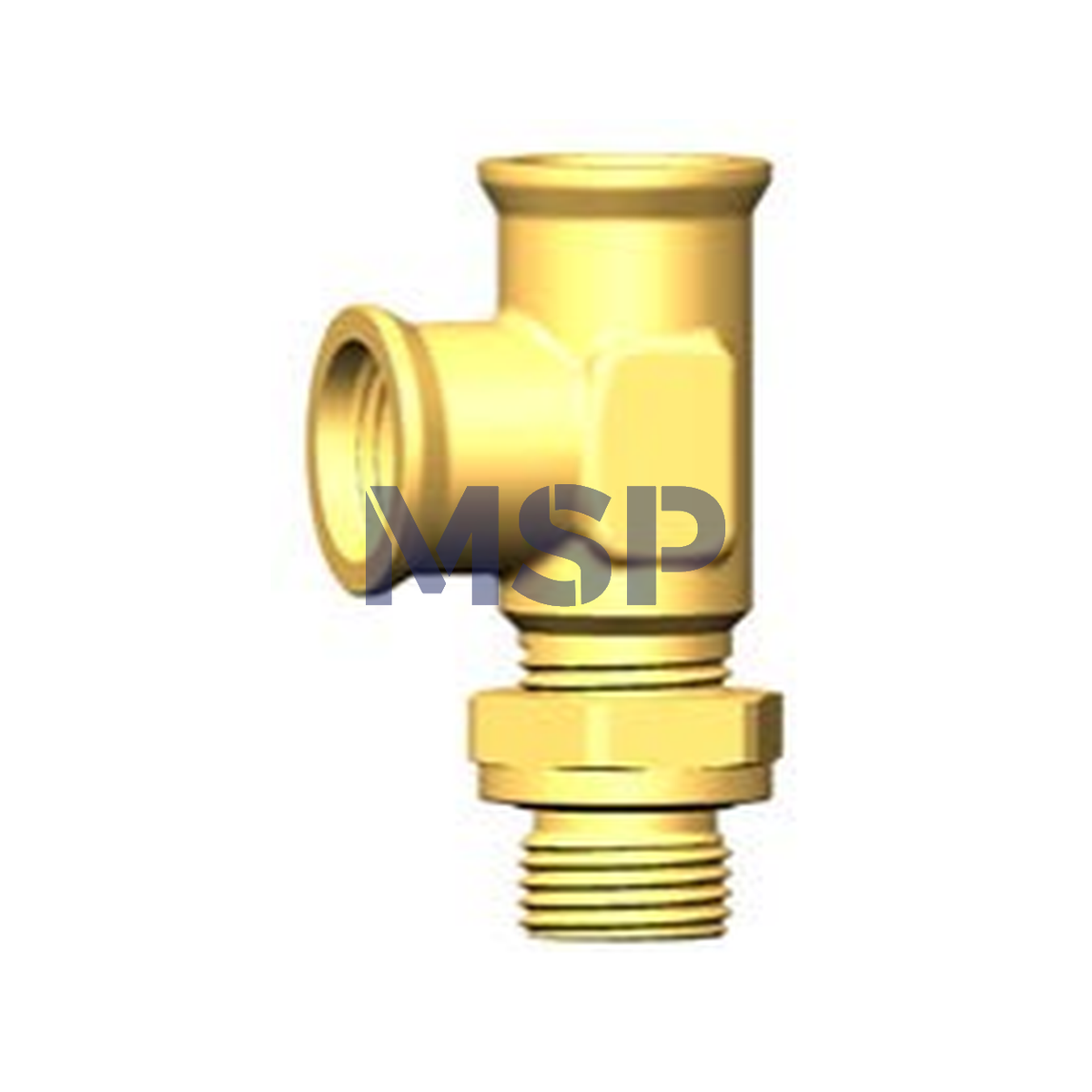 RAUFOSS 6237858 L-Coupling for bulkhead commercial vehicle spare part