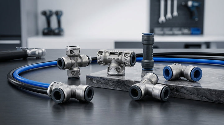 Raufoss ABC Push-In Fittings Explained: Sizes, Types and How to Choose