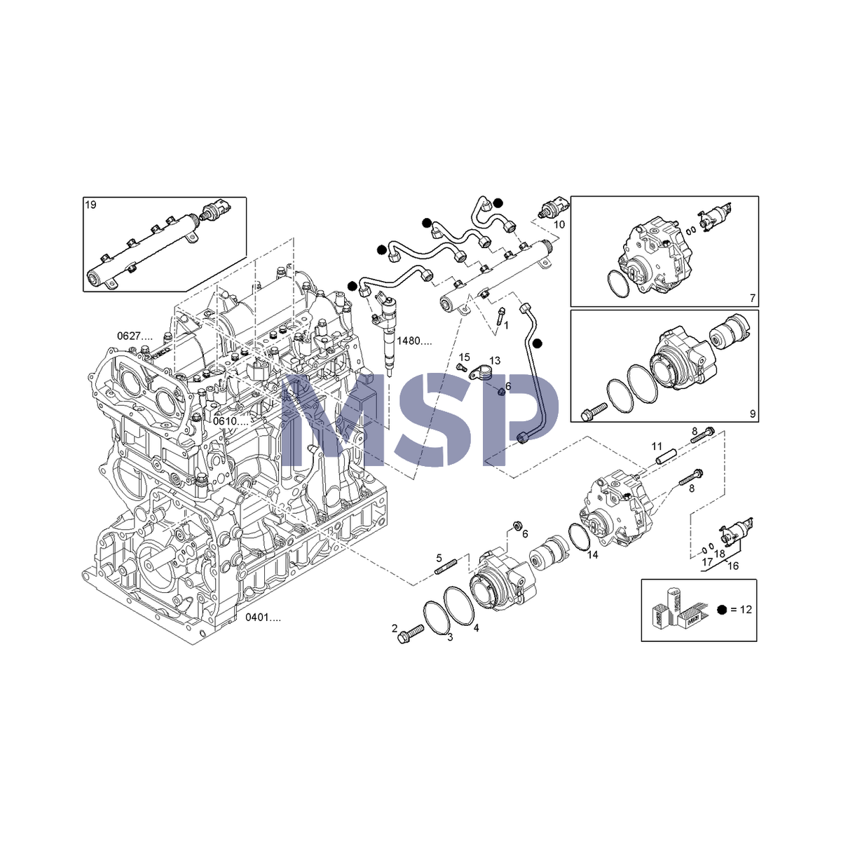 16598224 Genuine IVECO OE Part | MSP Export