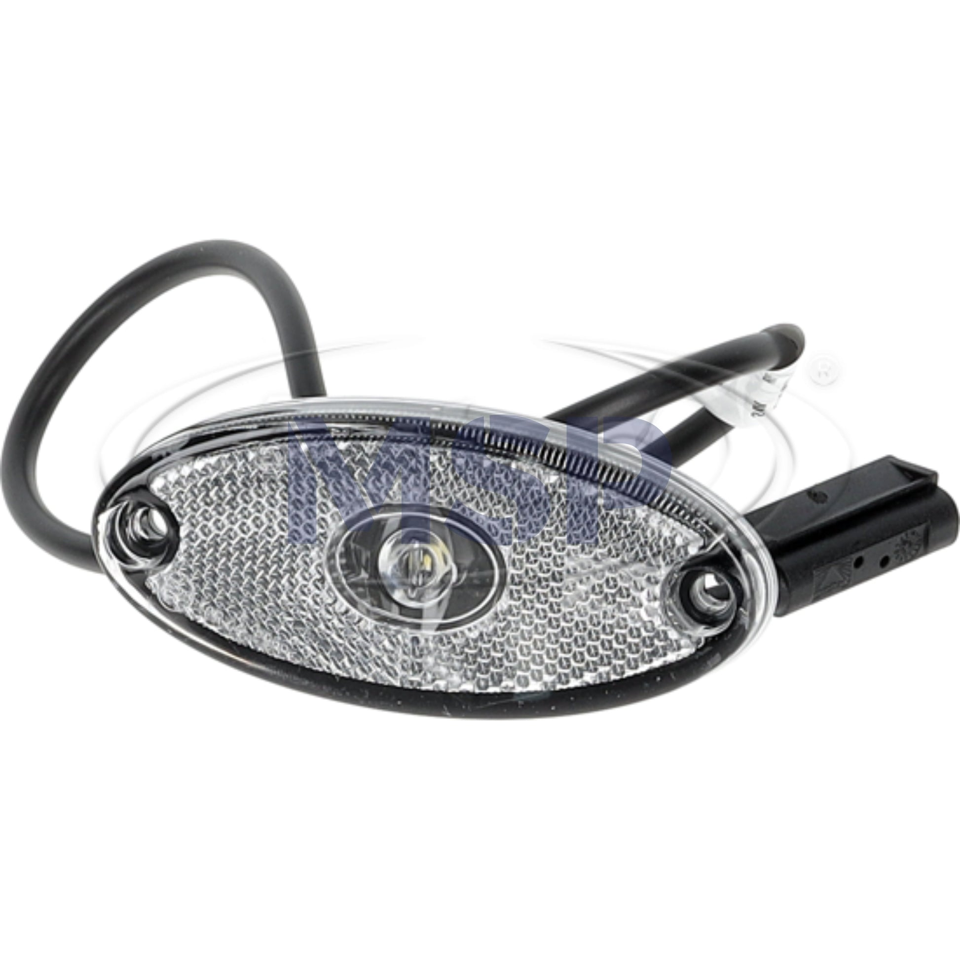 31-6904-017 / 014 Surface Mount Version With Eflector - P&R Connection - 0,5 m Cable / FLATPOINT-II LED / ASPOCK
