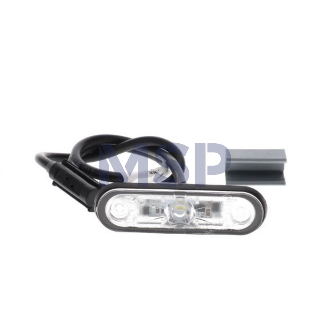 31-7104-007 / 004 White Led - P&R Connection - 0,5 m Cable / POSIPOINT-II LED / ASPOCK