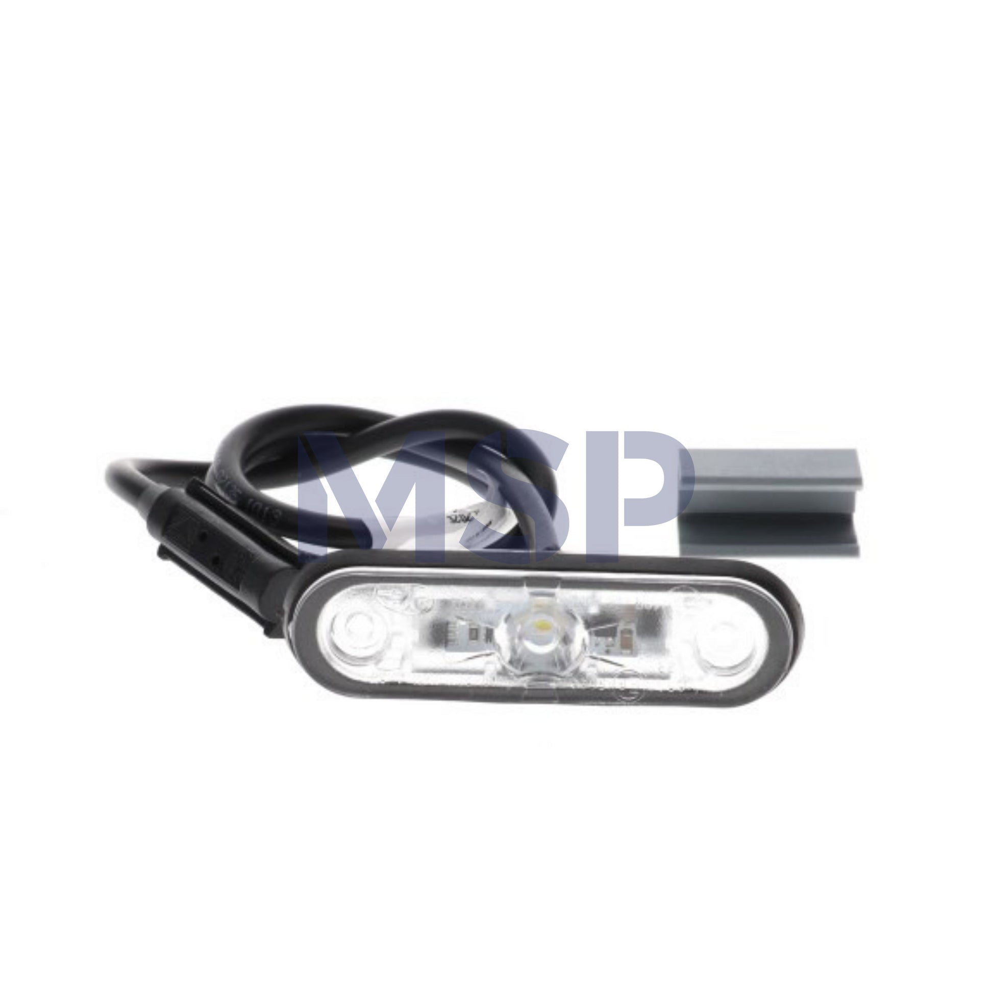 31-7104-007 / 004 White Led - P&R Connection - 0,5 m Cable / POSIPOINT-II LED / ASPOCK