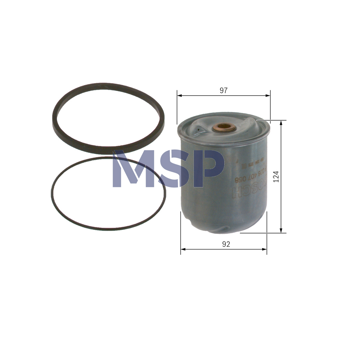 BOSCH F026407058 Oil Filter