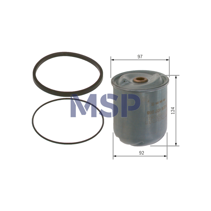 BOSCH F026407058 Oil Filter