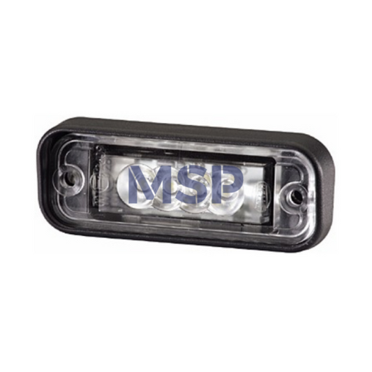2KA 010 278-017 LED LICENSE PLATE LAMP RIGHT/LEFT / LICENSE PLATE LAMPS / HELLA
