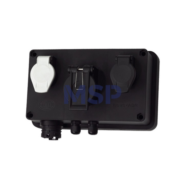 8JE 340 898-001 FRONT SOCKET BOX / OTHER LIGHTNING & ACCESSORIES / HELLA