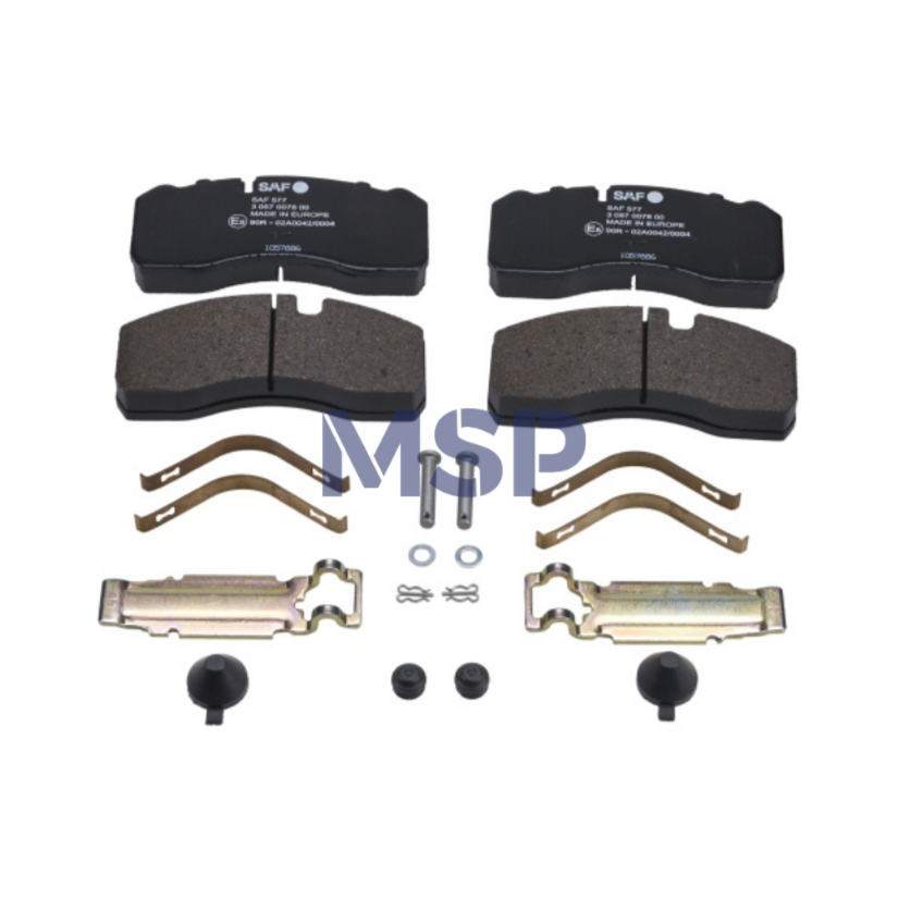 3057007801 BRAKE DISC PAD WVA 29095 / BRAKE DISC PADS / SAF HOLLAND