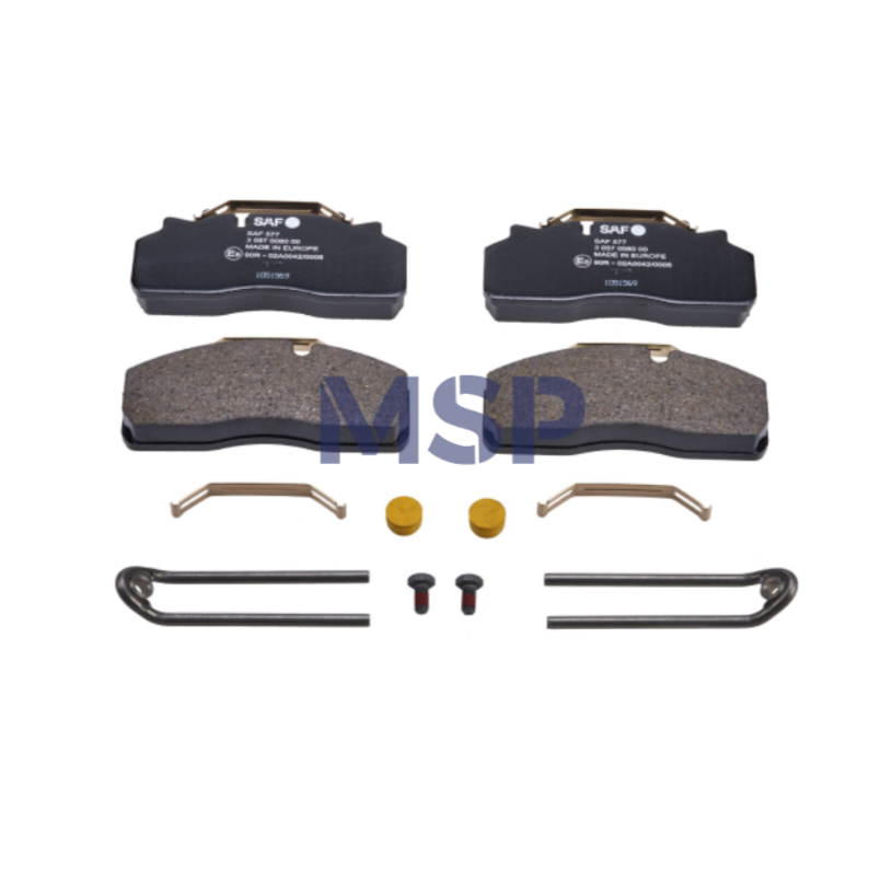 3057008001 BRAKE DISC PAD WVA 29126-29159 / BRAKE DISC PADS / SAF HOLLAND