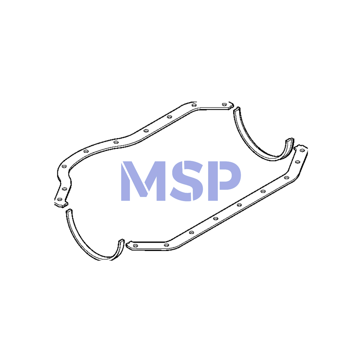 ELRING 088.863 OIL PAN GASKET FOR OM314