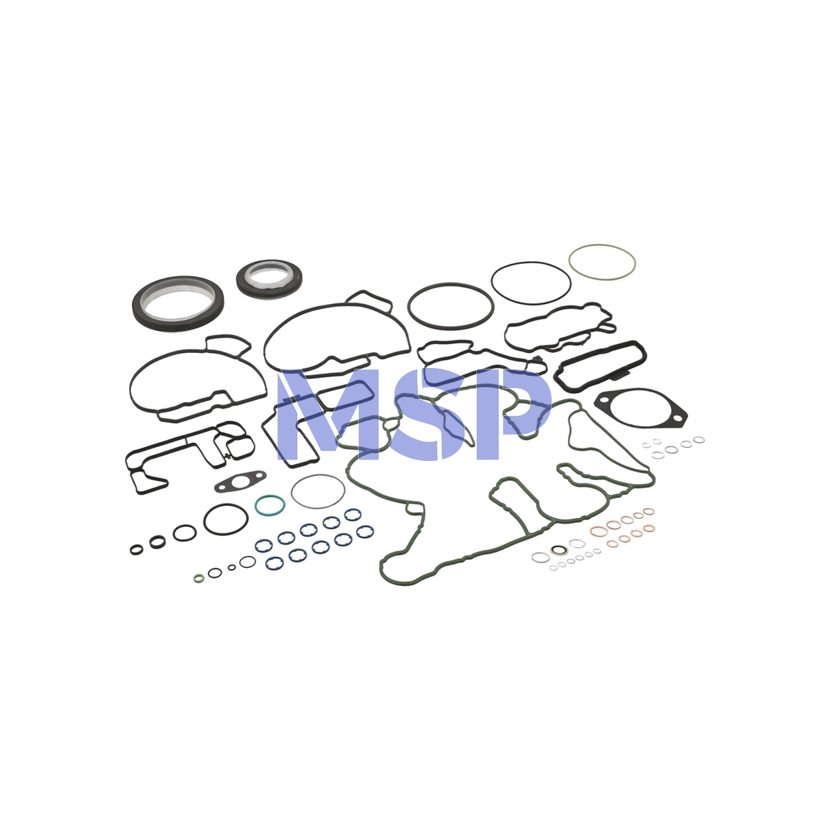 ELRING 822.590 LOWER GASKET SET FOR OM936 (WITHOUT OIL PAN GASKET)