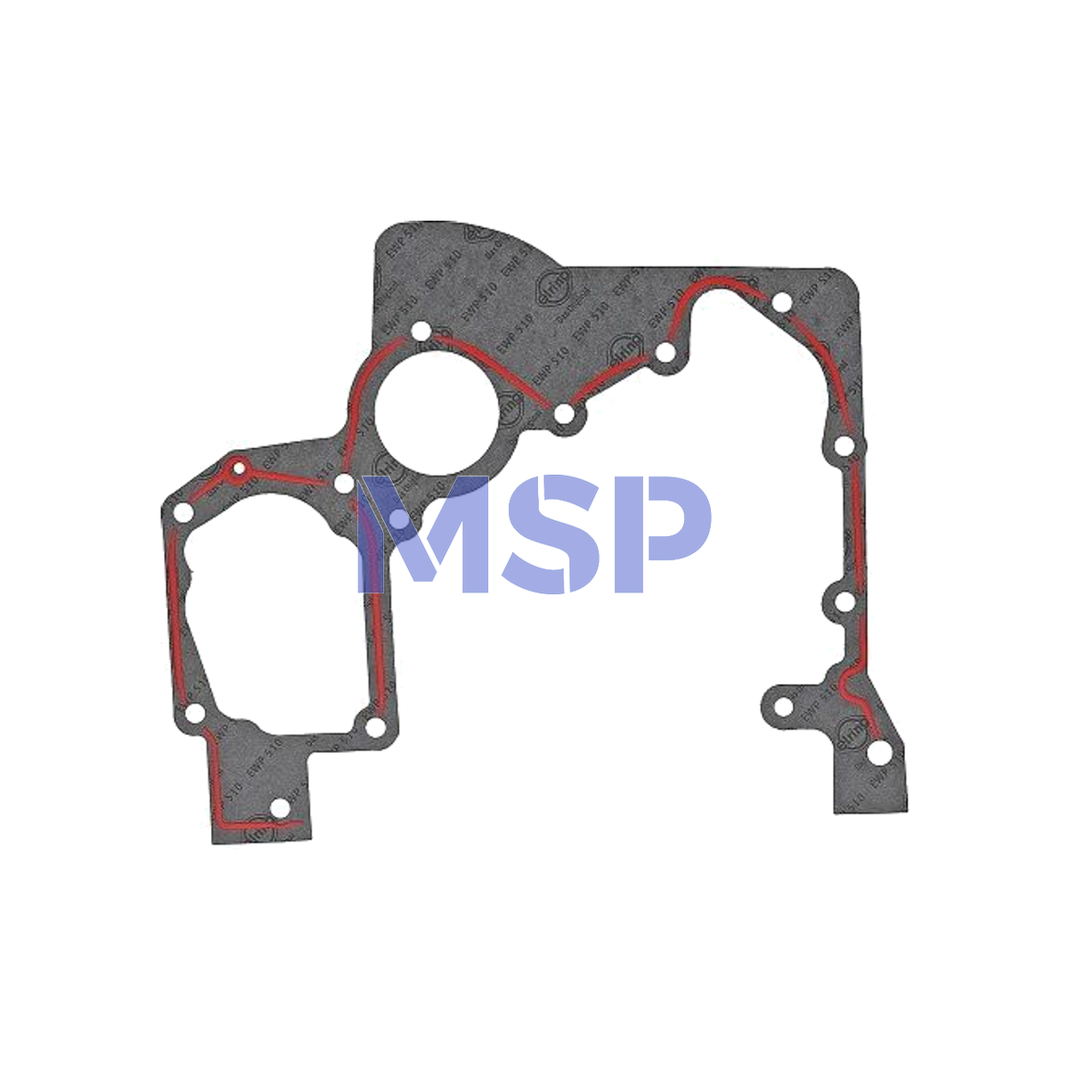 ELRING 895.289 CAMSHAFT COVER GASKET FOR MAN 26.230/270 (SMALL, REAR)