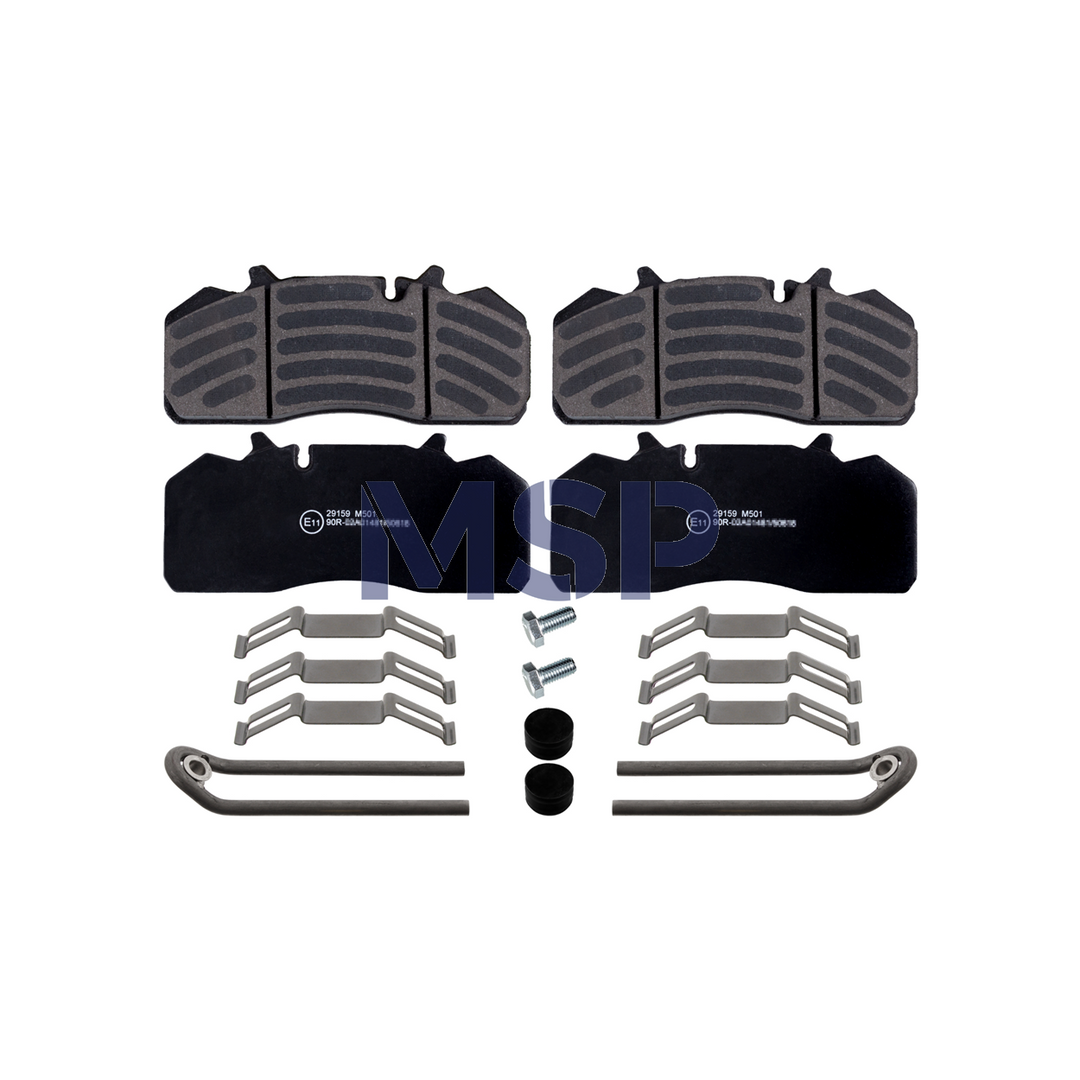 FEBI 16638 Brake Pad Set SAF