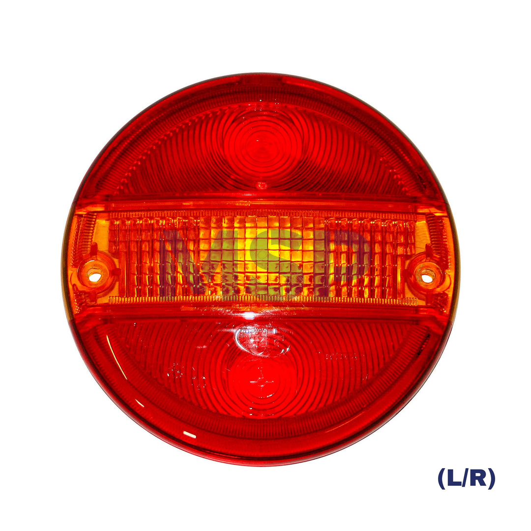 ASPOCK 18-8382-107 Lens 3 Chamber Rear Light With Screws / 3 CHAMBER LAMP-II LED