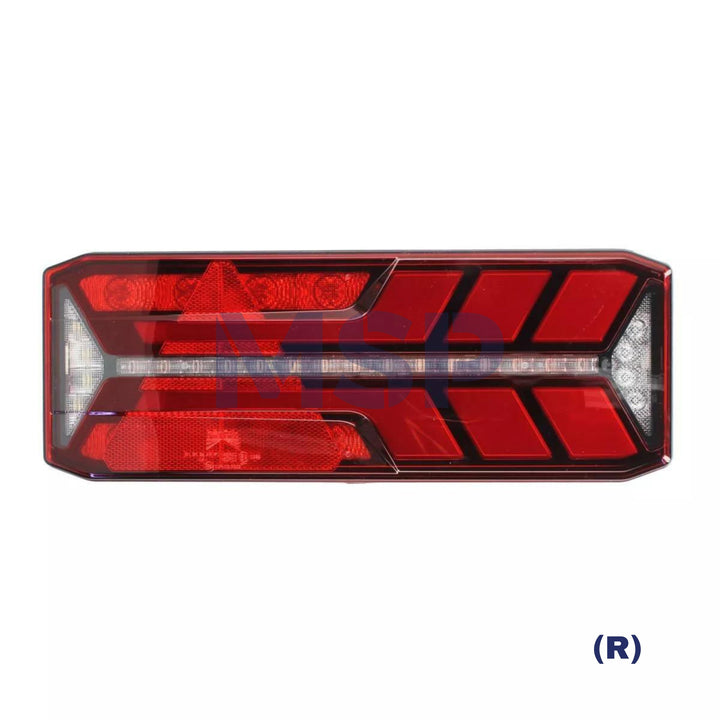 ASPOCK 25-4122-017 Right 7 Pin LED Rear Lamp