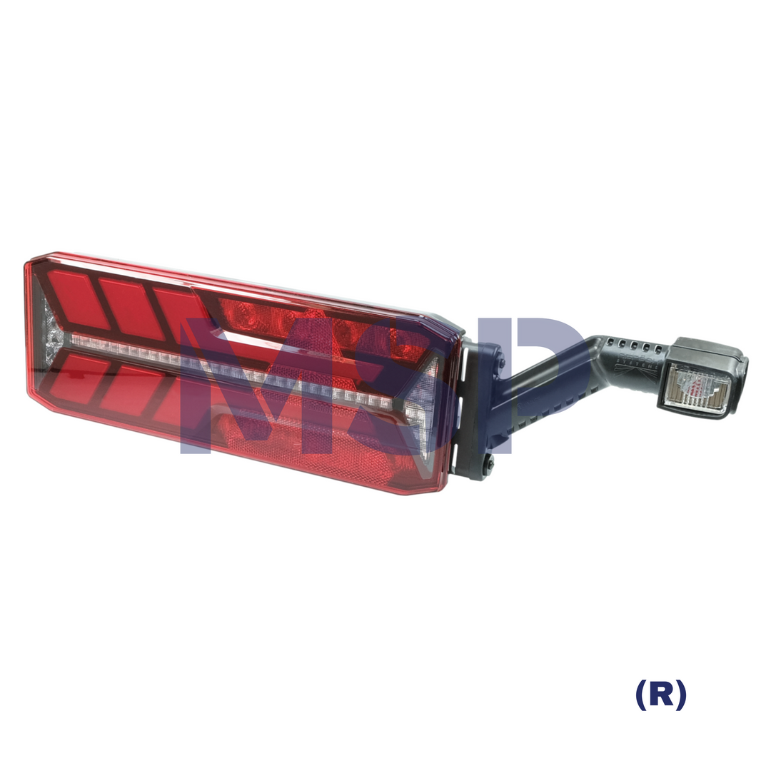 ASPOCK 25-4122-037 Right Superpoint IV LED Rear Lamp