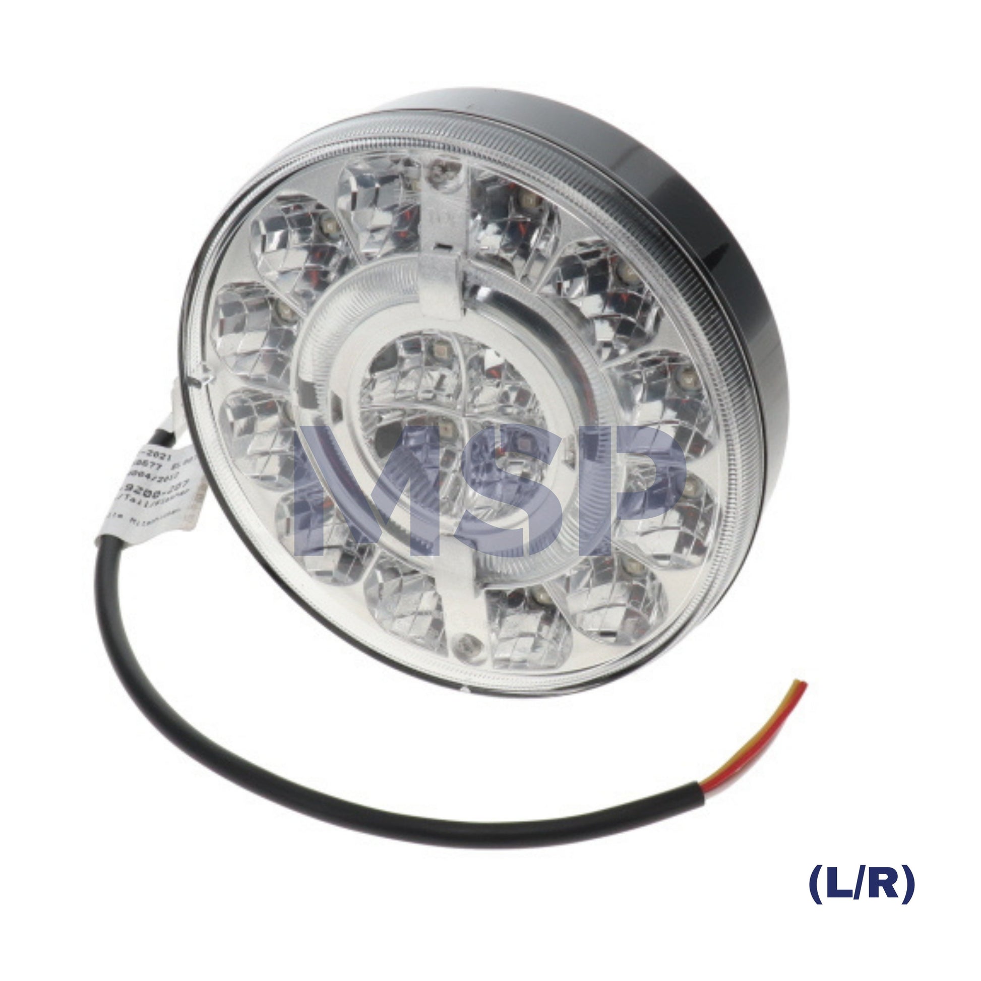 ASPOCK 33-9200-207 / 201 Braspoint 140 - Tail, Fog and Reverse Lamp - Vertical - 0,5 m With Open End / BRASPOINT LED 12V-24V