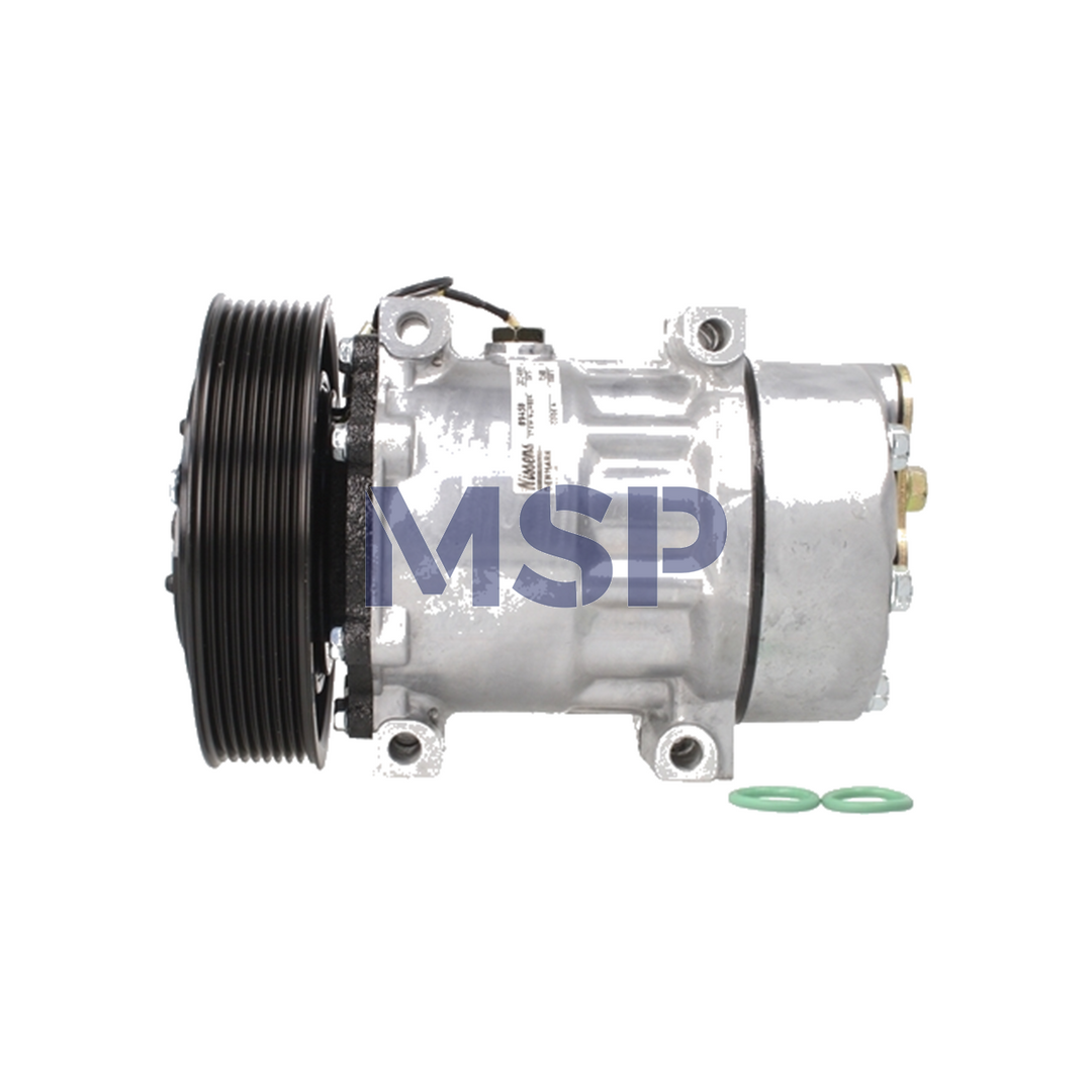 MAHLE BEHR ACP1122000S AC Compressor on white background