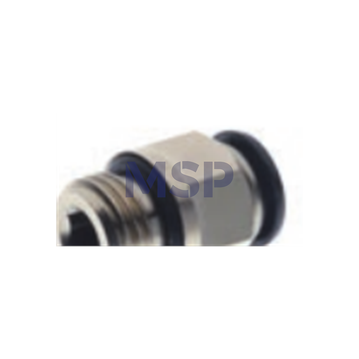 Raufoss cylindrical push-in coupling with O-ring