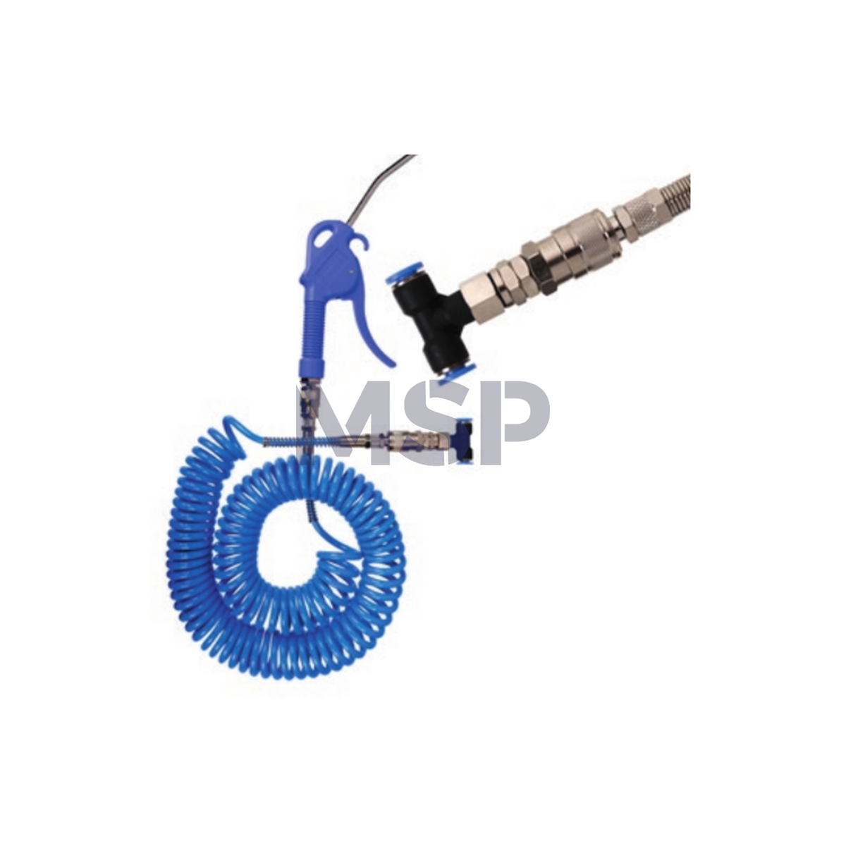 Raufoss universal air gun kit with coupling devices
